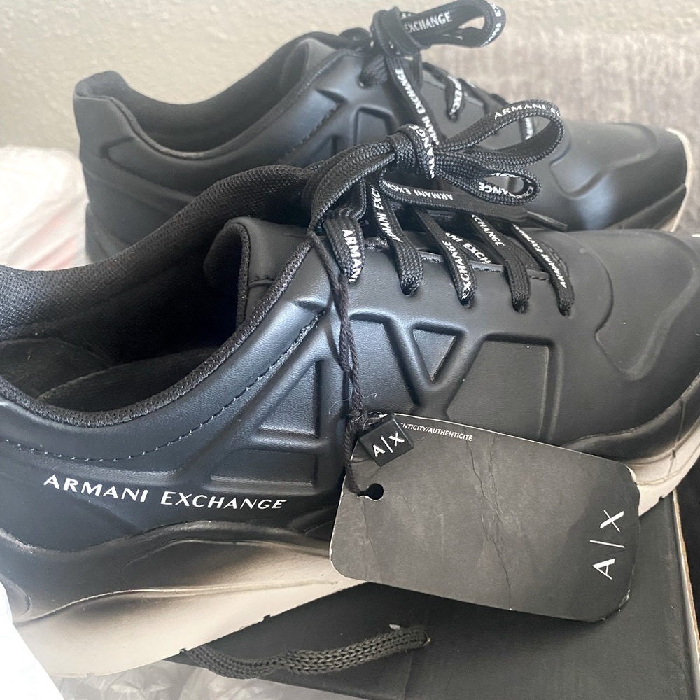 Armani Exchange shoes. Worn for a video.. practically brand new.